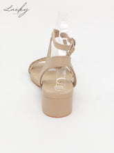 Cargar imagen en el visor de la galería, Sandalia baja beige