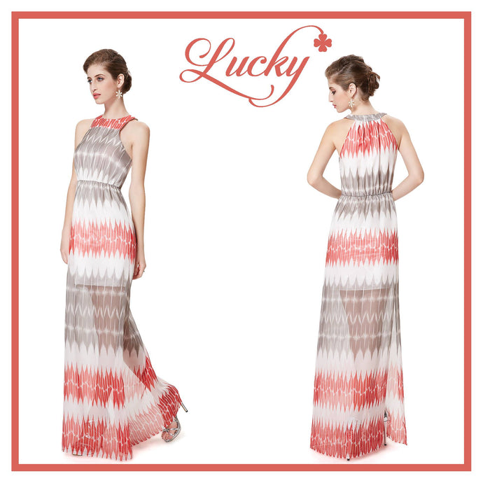 Vestido sencillo multicolor