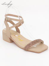 Cargar imagen en el visor de la galería, Sandalia baja beige