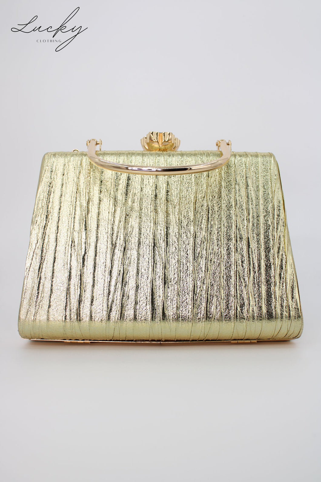Cartera dorada