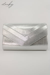 Cartera plateada