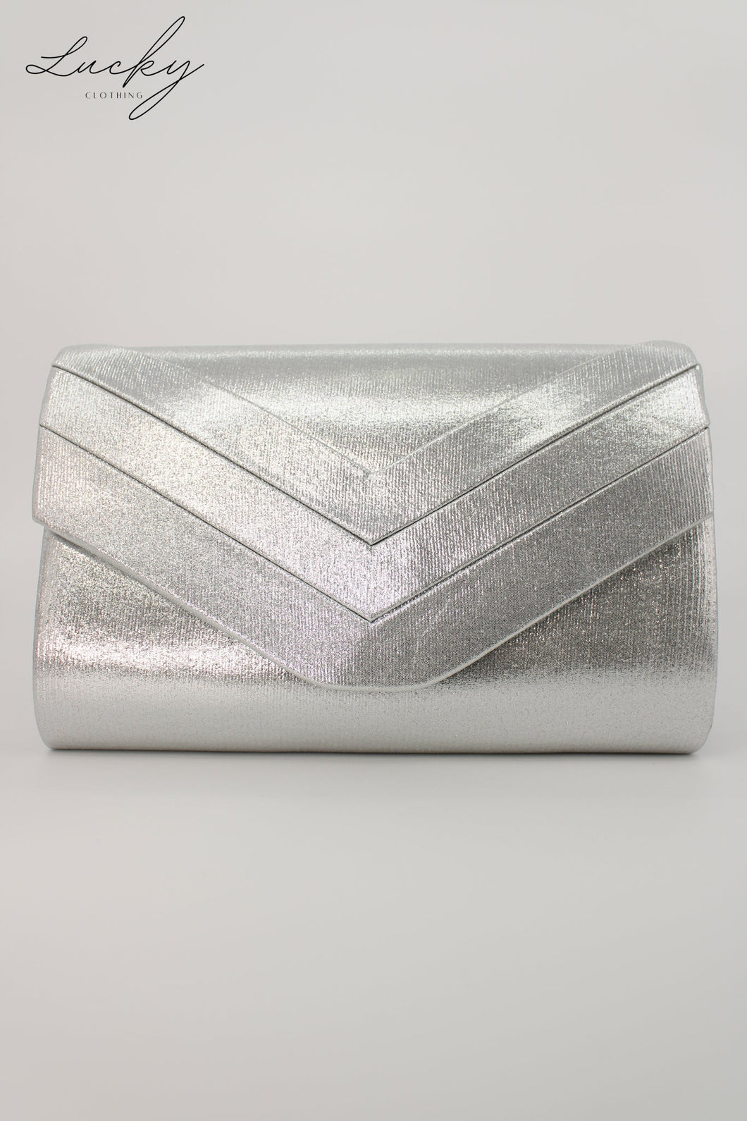 Cartera plateada