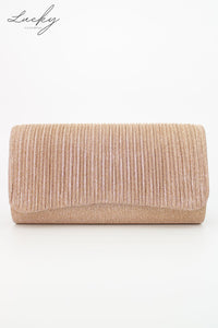 Cartera oro rosa