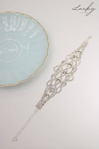 Brazalete plateado