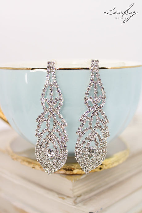 Arete plateado
