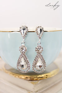 Arete plateado