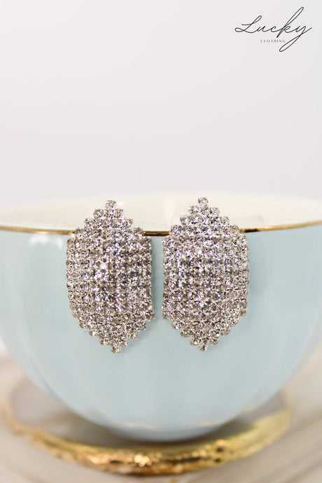 Arete plateado