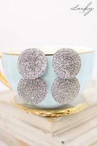Arete plateado