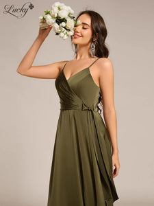 Vestido verde oliva