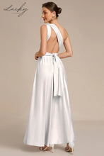 Cargar imagen en el visor de la galería, Vestido metallic silver multiformas