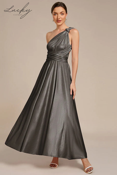 Vestido metallic black multiformas