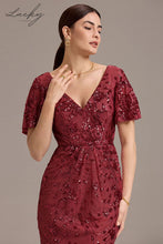 Cargar imagen en el visor de la galería, Vestido midi vino