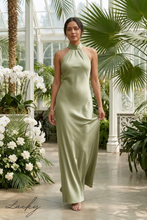 Cargar imagen en el visor de la galería, Vestido verde sage