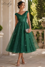 Cargar imagen en el visor de la galería, Vestido verde midi