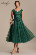 Cargar imagen en el visor de la galería, Vestido verde midi