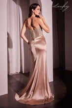 Cargar imagen en el visor de la galería, Vestido rosa con piedras