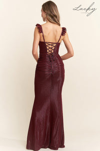 Vestido vino al cuerpo