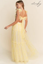 Cargar imagen en el visor de la galería, Vestido amarillo estampado