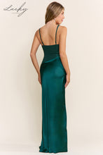 Cargar imagen en el visor de la galería, Vestido verde esmeralda