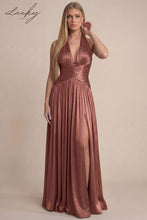 Cargar imagen en el visor de la galería, Vestido marsala plisado