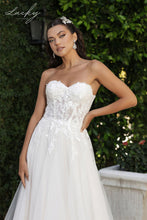 Cargar imagen en el visor de la galería, Vestido blanco con mangas desmontables