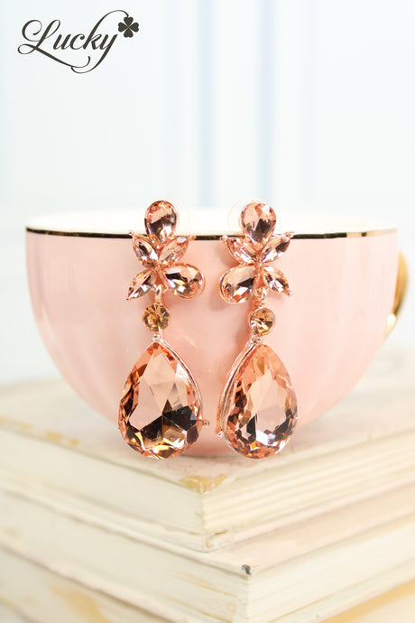 Arete oro rosa