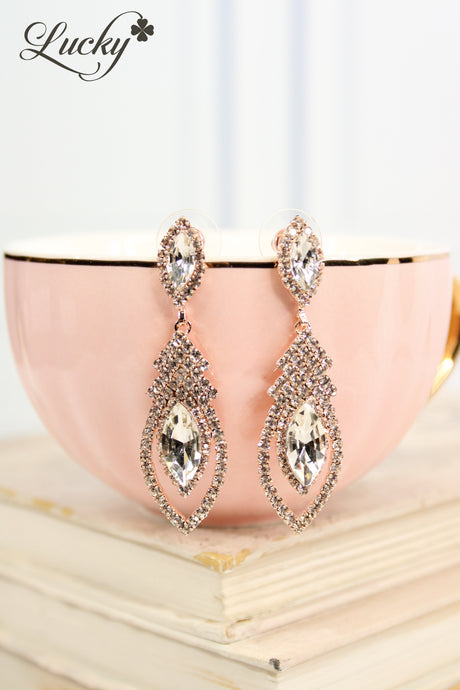 Arete oro rosa