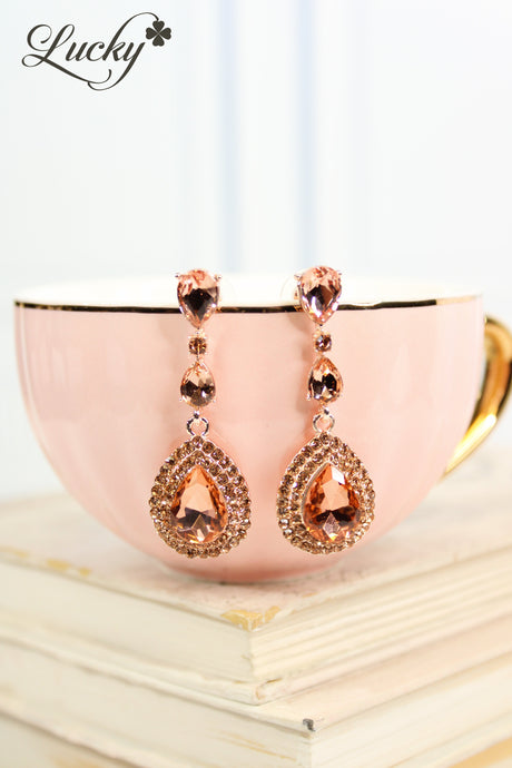 Arete oro rosa