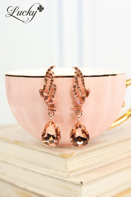 Arete oro rosa