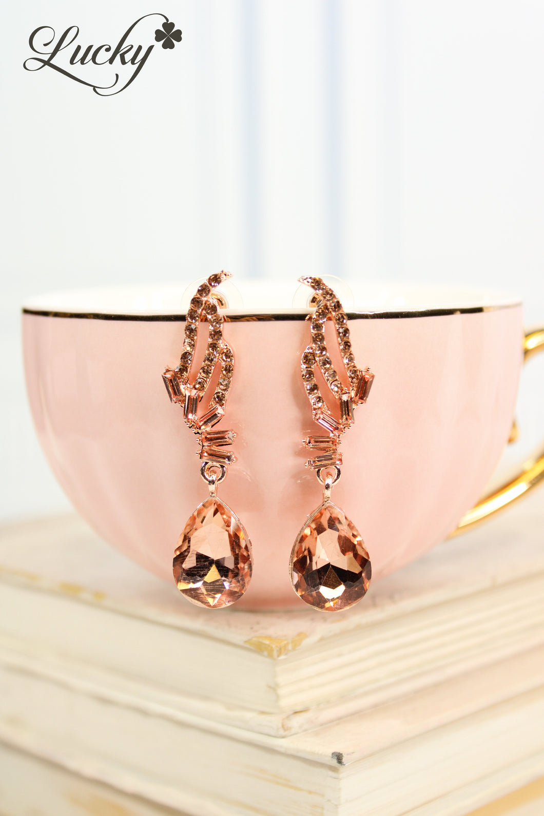 Arete oro rosa
