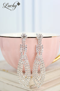 Arete plateado