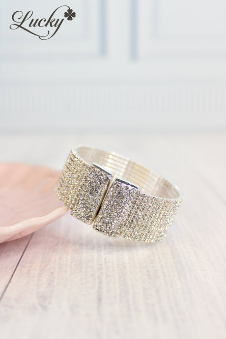 Brazalete plateado