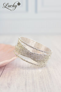 Brazalete plateado