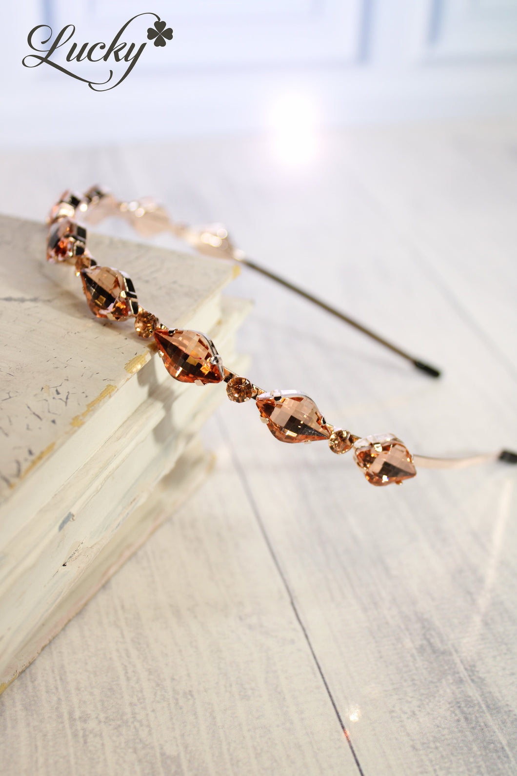 Diadema oro rosa