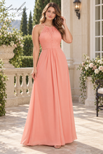 Cargar imagen en el visor de la galería, Vestido melon con encaje en top