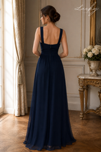 Cargar imagen en el visor de la galería, Vestido azul navy