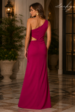 Cargar imagen en el visor de la galería, Vestido magenta al cuerpo