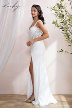 Cargar imagen en el visor de la galería, Vestido blanco al cuerpo