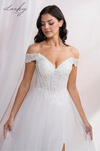 Cargar imagen en el visor de la galería, Vestido blanco volado