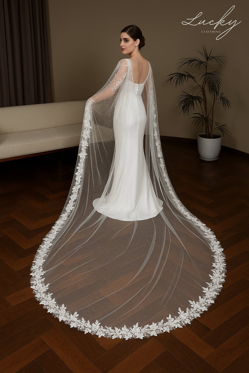 Velo Ivory de alas de 3 metros
