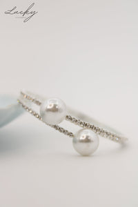 Brazalete plateado