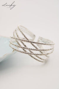 Brazalete plateado