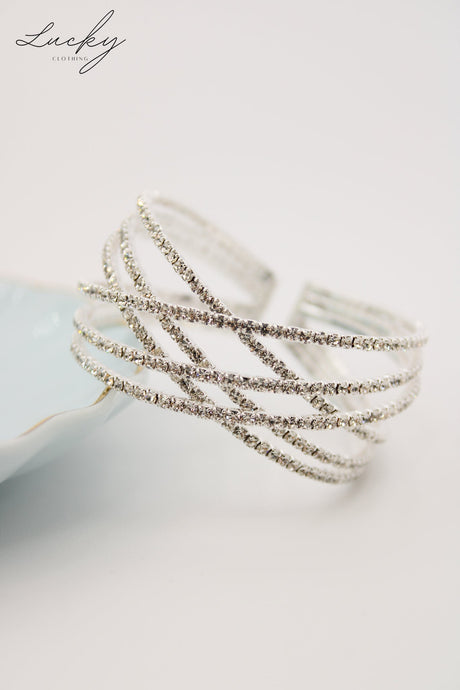 Brazalete plateado