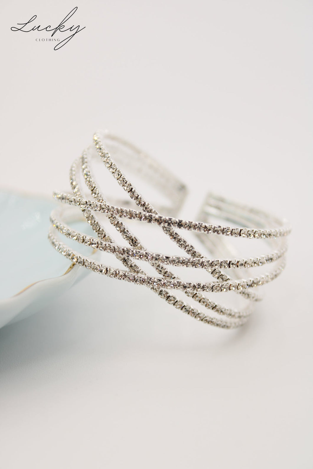 Brazalete plateado