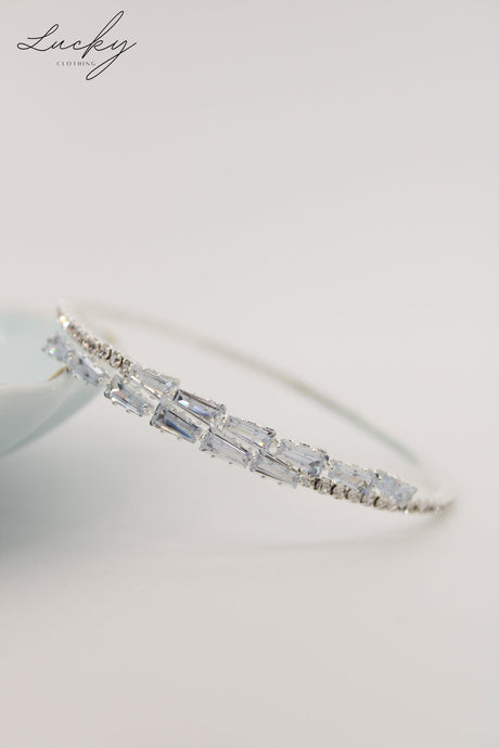 Brazalete plateado