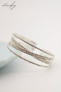 Brazalete plateado