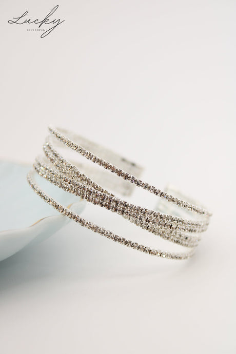 Brazalete plateado