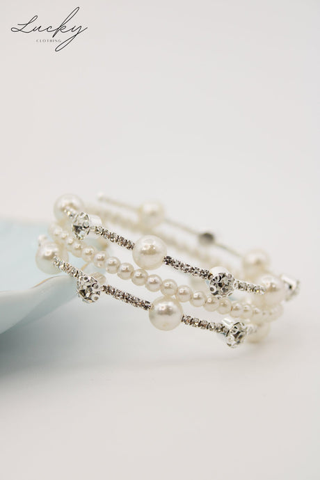 Brazalete plateado