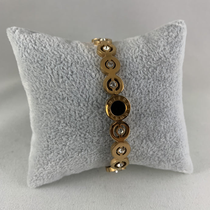 Brazalete Oro Rosa Mediano